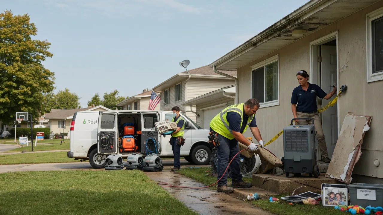 Water Damage Restoration in Parsons, TN near me